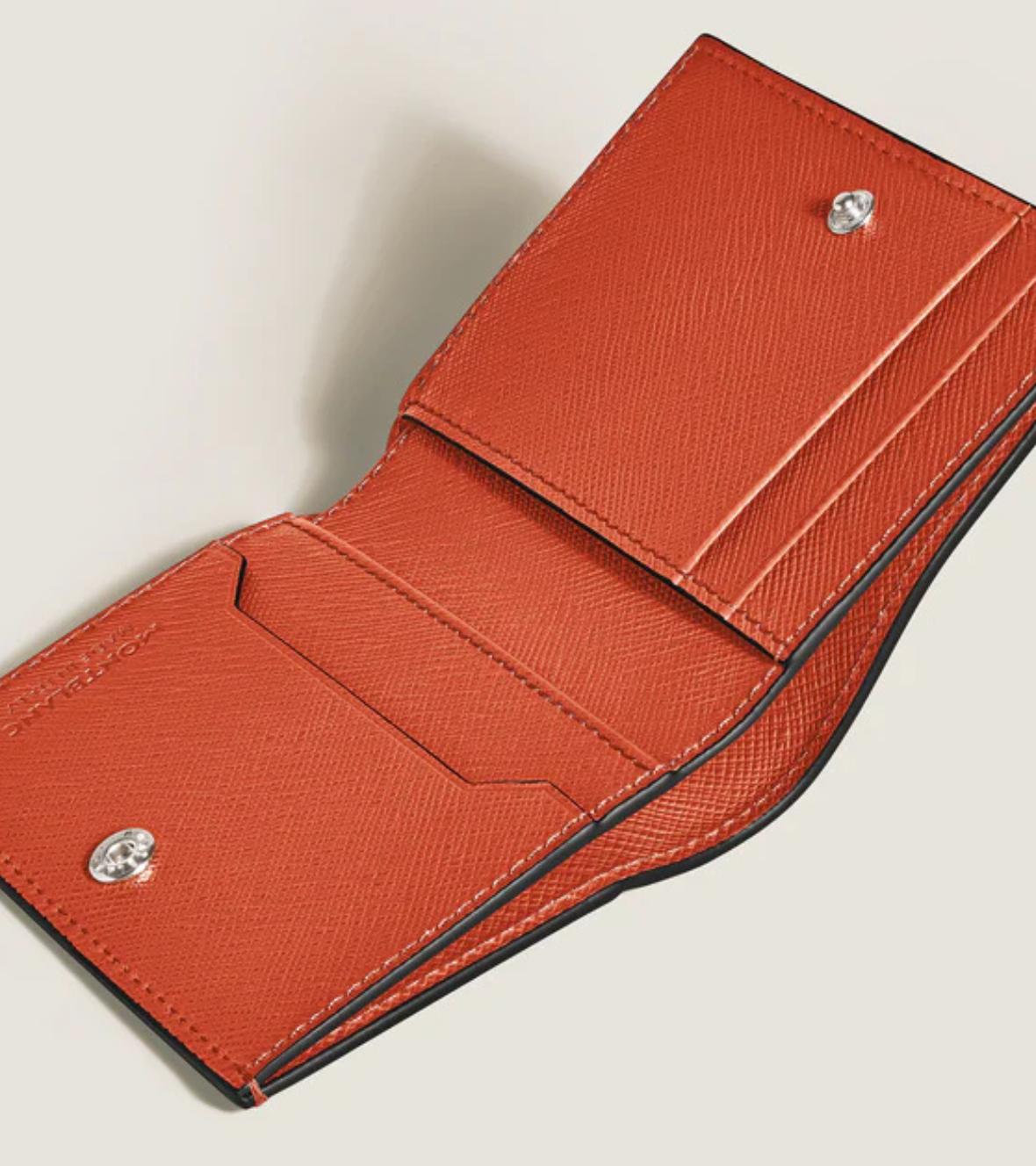 Mini Wallet 4cc in Sartorial Leather