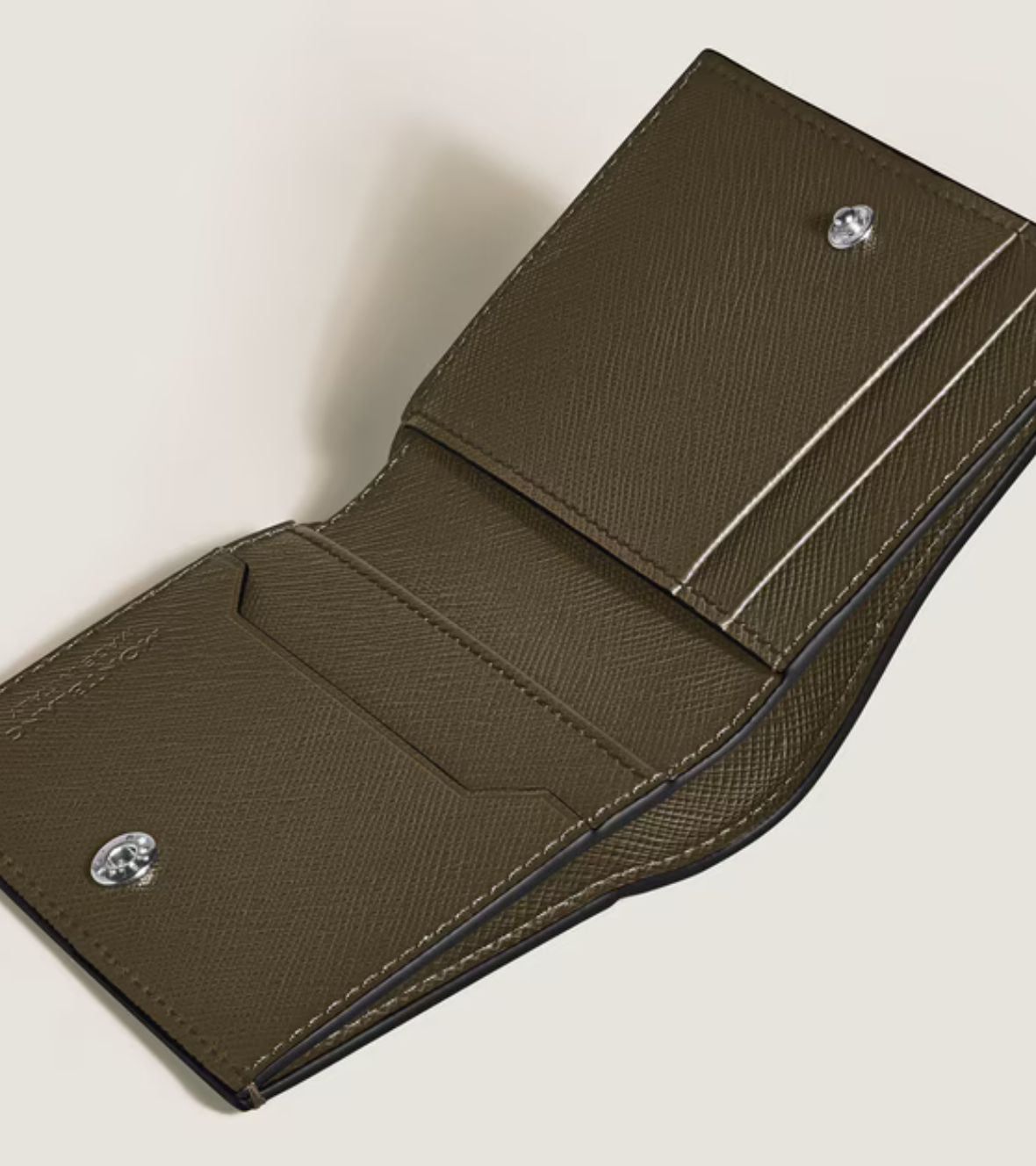 Mini Wallet 4cc in Sartorial Leather