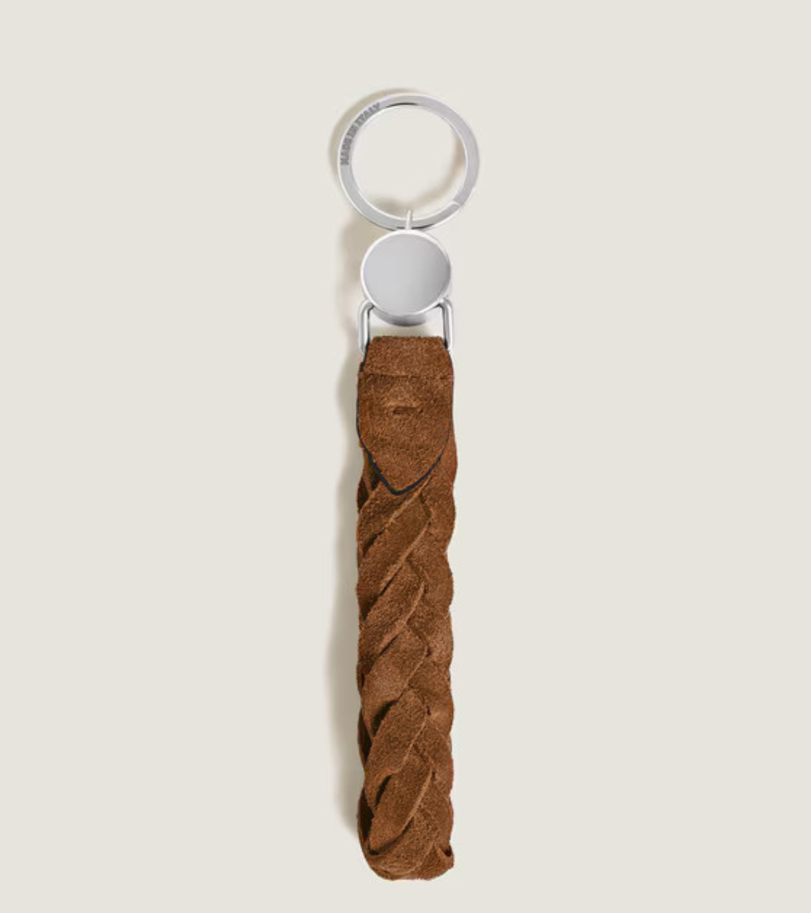 Loop Key Holder in Suede Leather