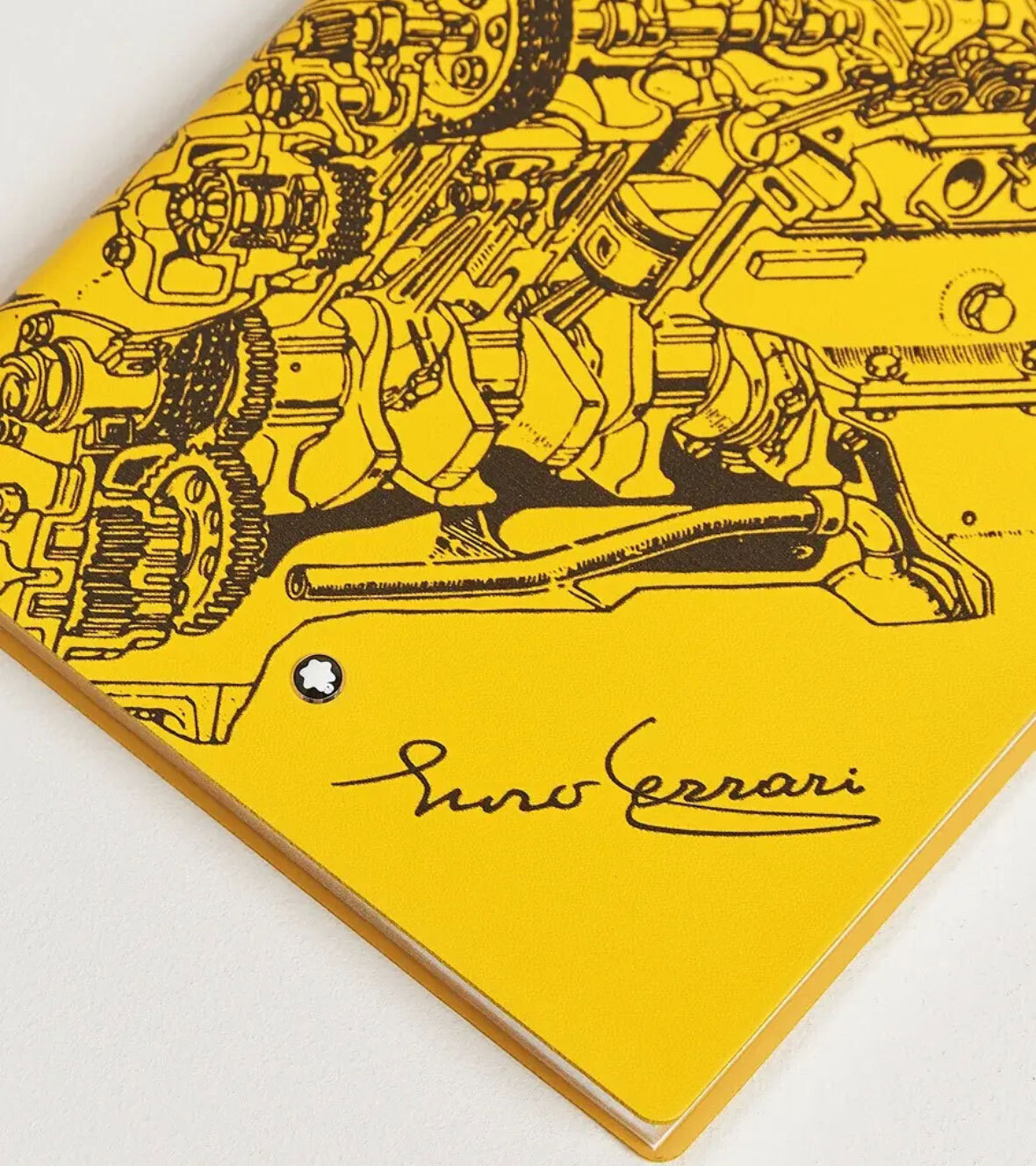 Notebook #146 Enzo Ferrari Modena Giallo