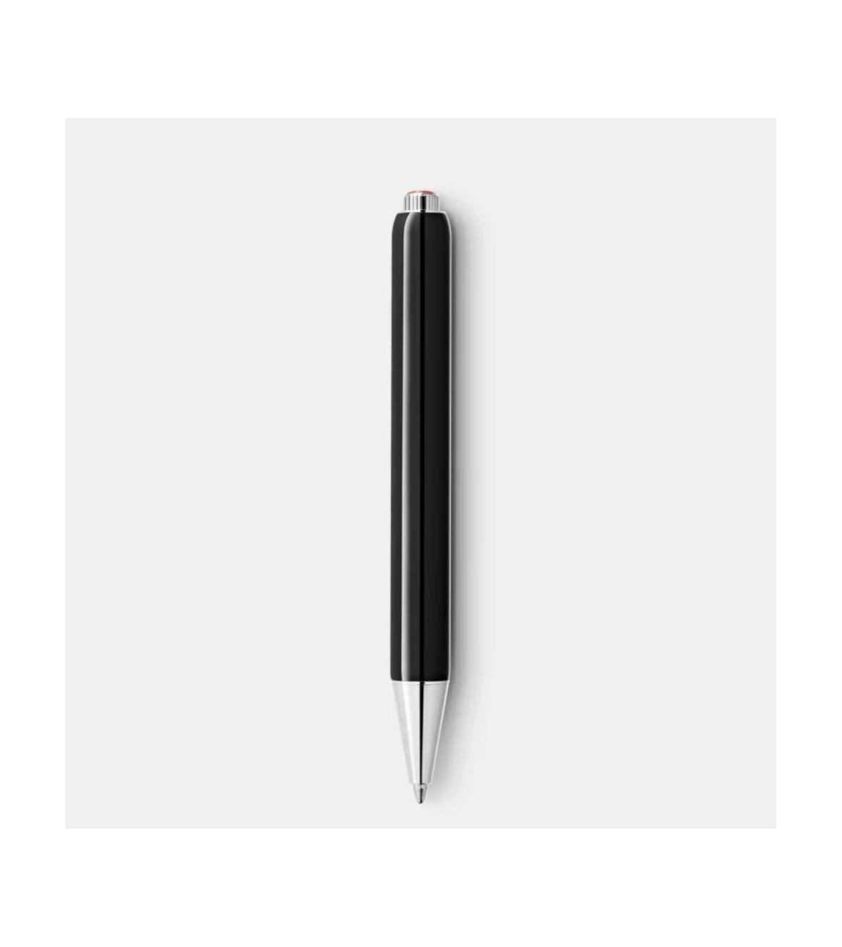 Montblanc Heritage Rouge Et Noir "BABY" Special Edition Black Ballpoint Pen 127853
