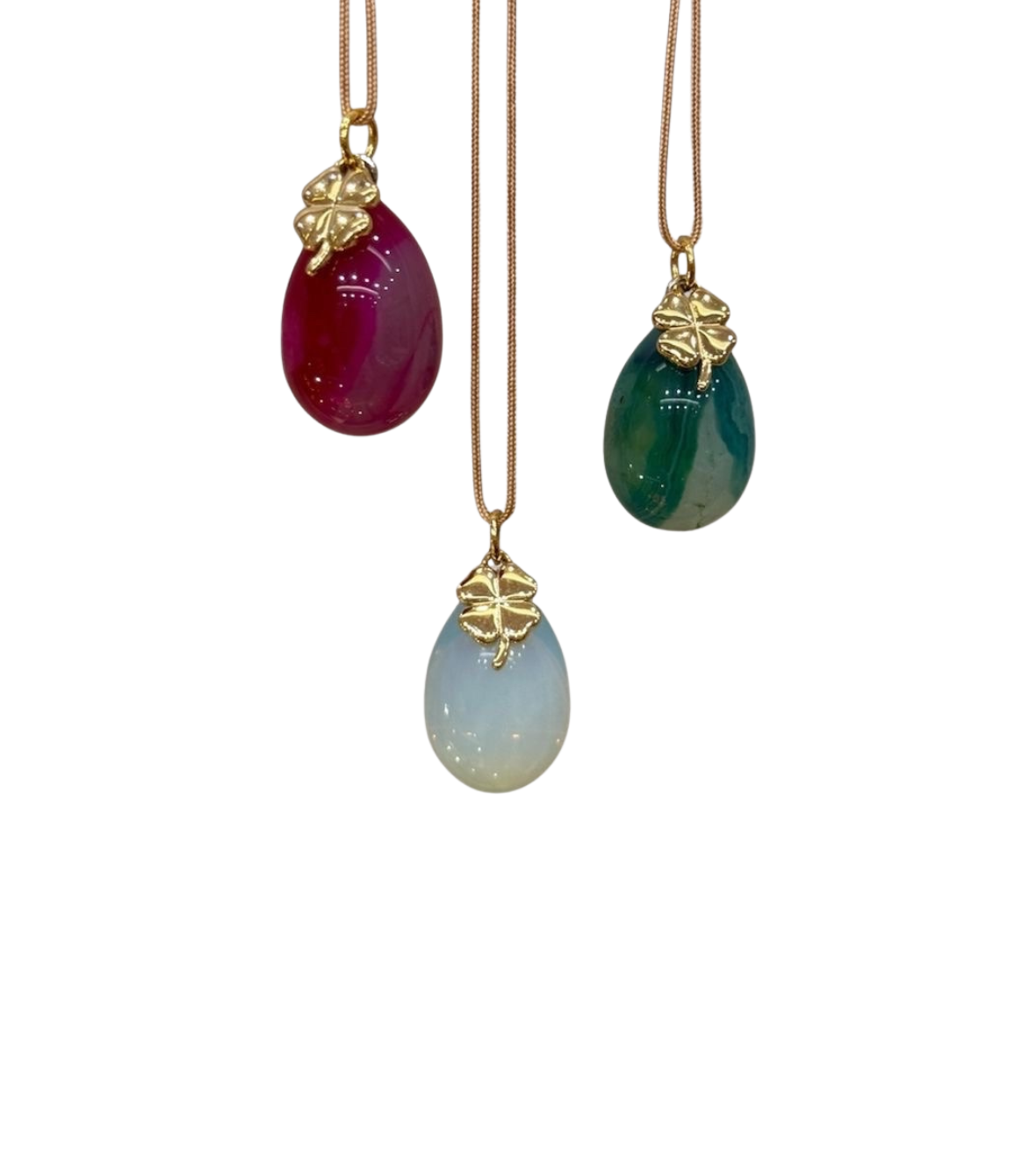 Necklace with Semi-Precious Stones by Vourakis