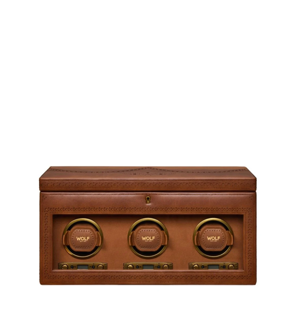 WOLF Brogue Triple Winder With Storage