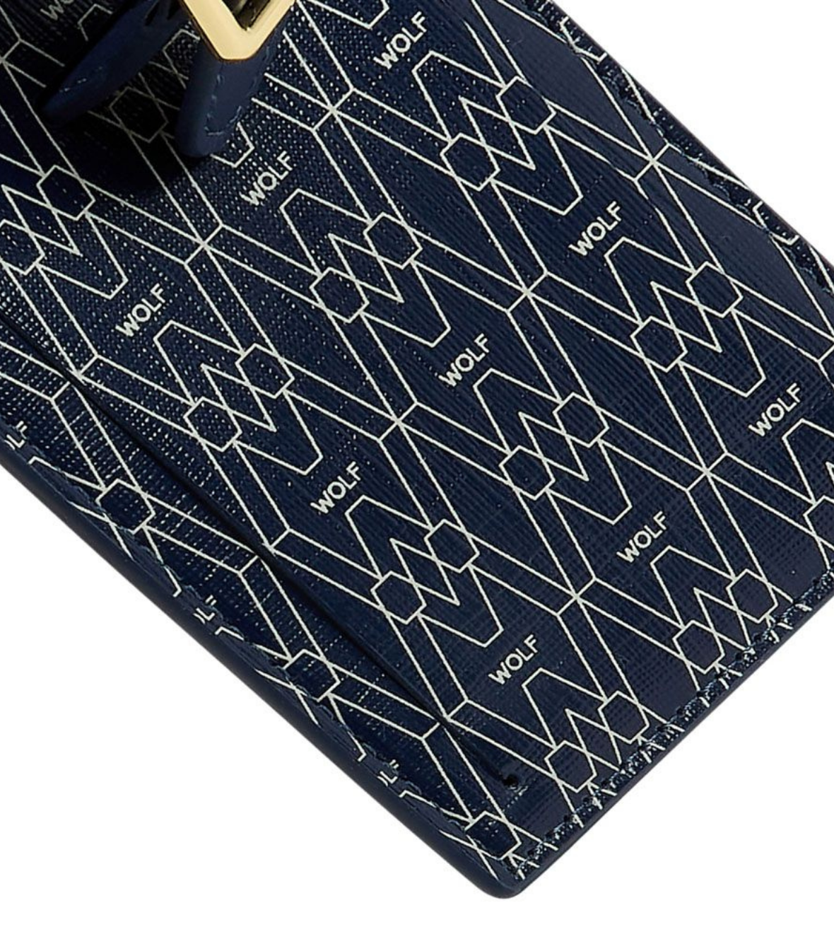 Signature Luggage Tag - Blue